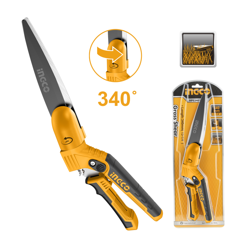 FORBICE DA ERBA a 340°